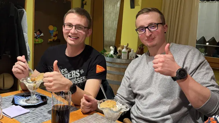 Gelungenes Jahresessen