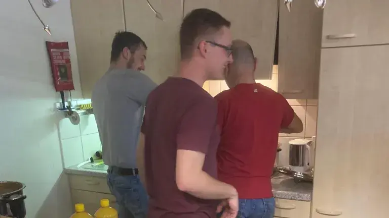 der Vorstand voll in Action